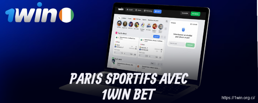 1win Bet CI – Paris sportifs en ligne